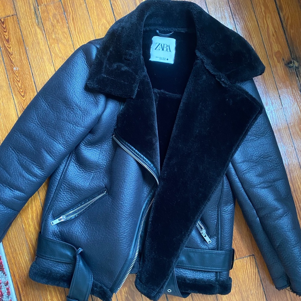 Leather jacket